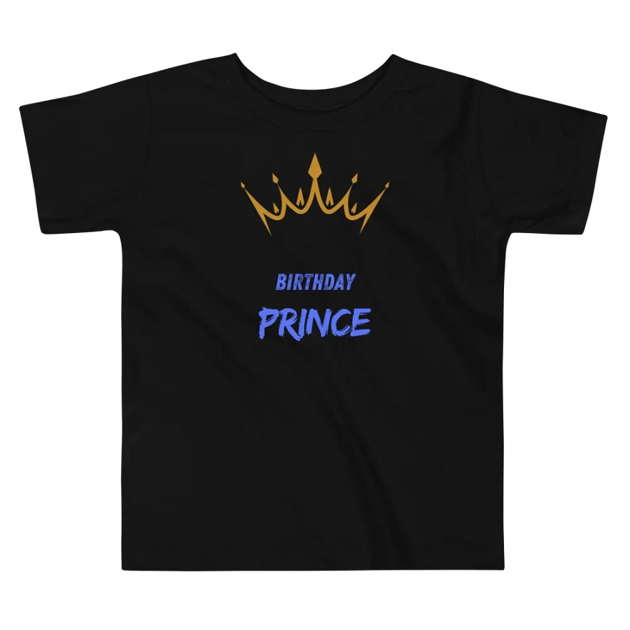 Royal Birthday Prince Toddler T-Shirt product image (3)
