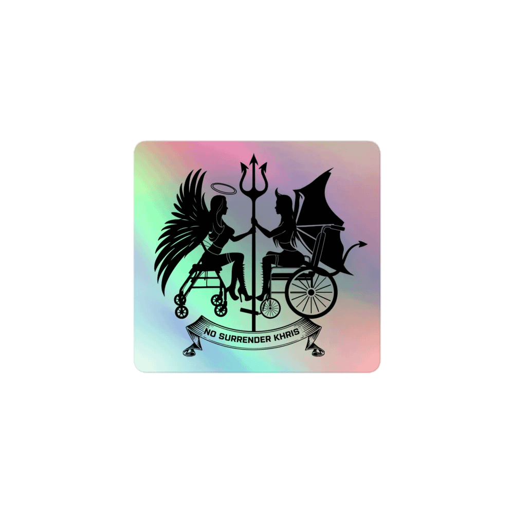 No Surrender Khris Logo Sticker product image (1)