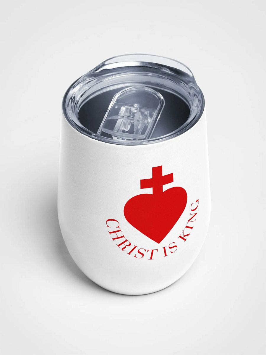 Christ Is King Wine Tumbler product image (4)