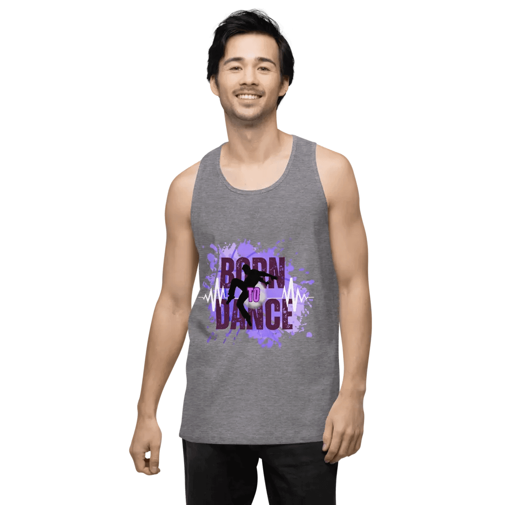 Born to Dance His Silhouette Embrace Tank Top product image (118)
