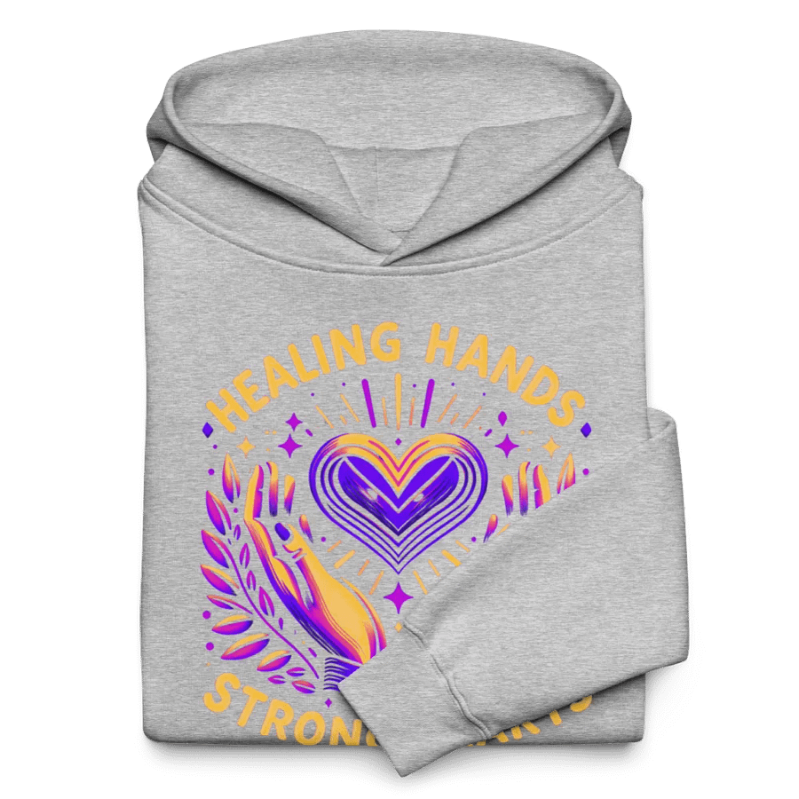 strong hearts ,healing hands hoodie product image (40)