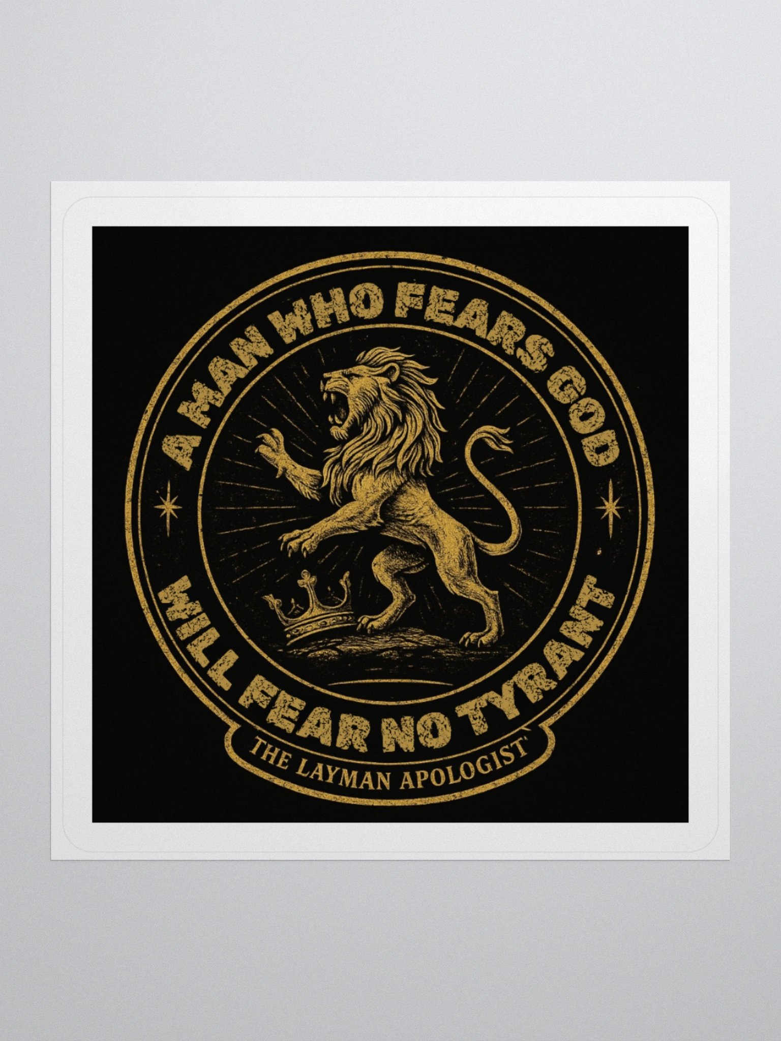 Fear No Tyrant sticker product image (3)
