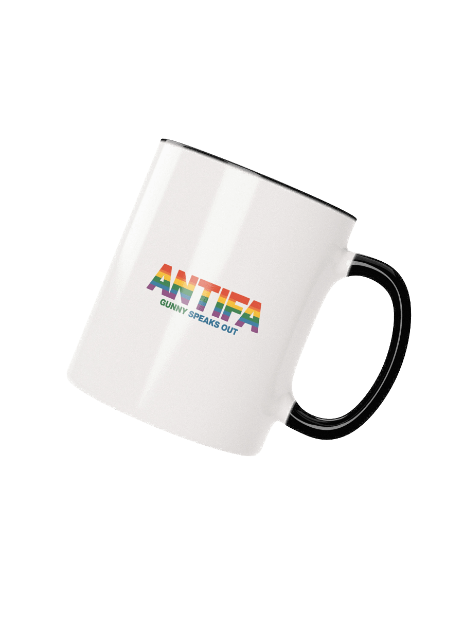 ANTIFA Rainbow Ceramic Mug - Colorful Delight product image (11)