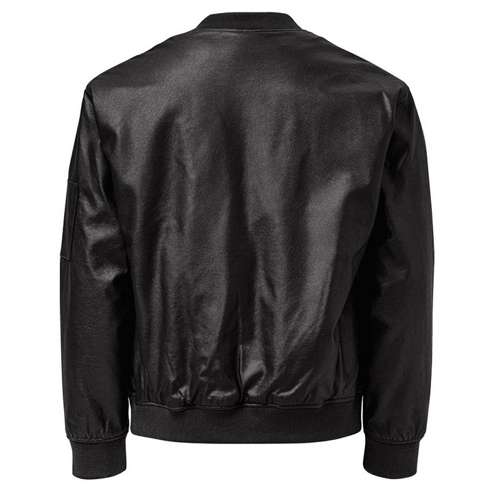 SALAM & SONS CHANDIWALE official Leather Bomber Jacket product image (2)
