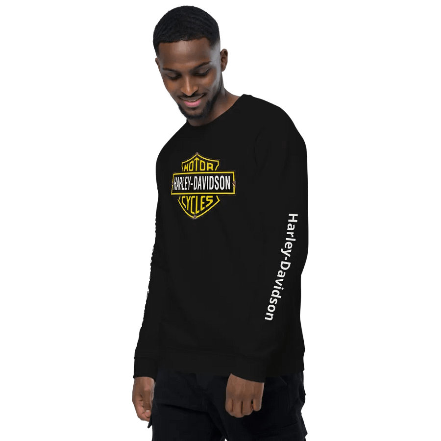 Harley-Davidson Logo Organic Raglan Sweatshirt product image (6)