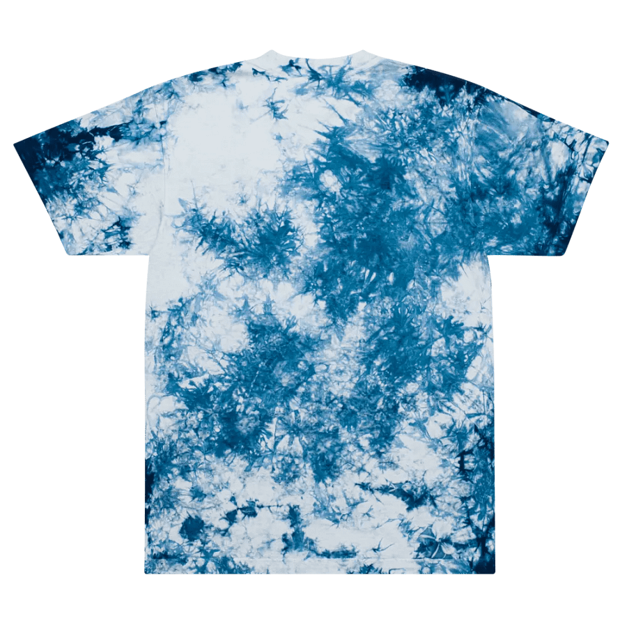 Midnight Roses Wolf Embroidered Tie-Dye Tee product image (3)