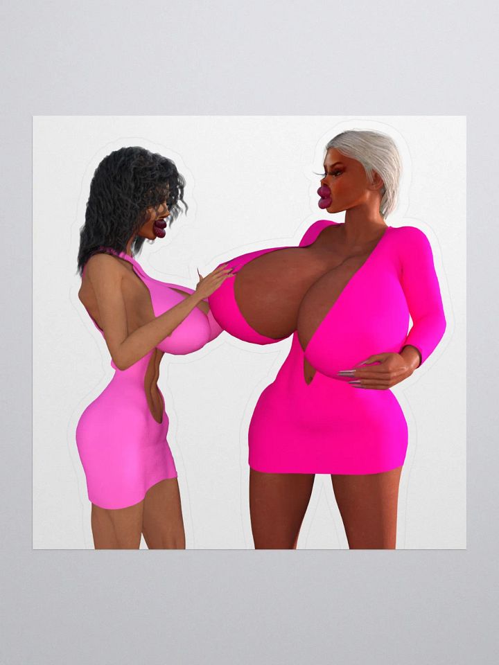 The Plastic besties debate stickers product image (1)