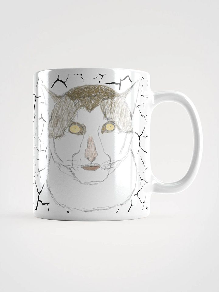 Extra Broken Cat Mug Colored product image (1)