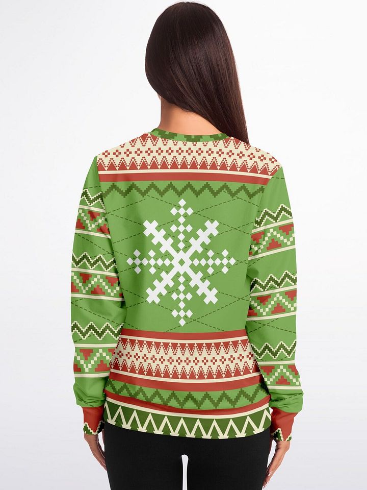 "Christmas Calories Don't Count" Holiday Sweatshirt | Gingerbread Cookie Christmas Sweater | Funny Christmas Food Lover Outfit product image (2)