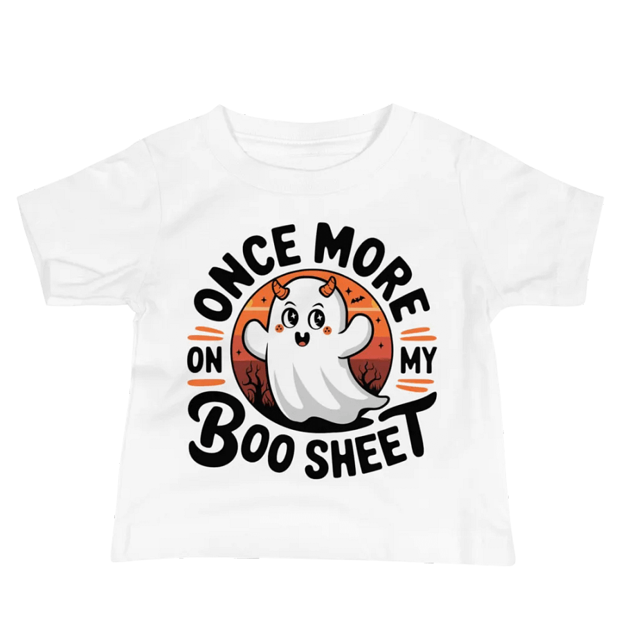 Spooky Ghost Baby Tee product image (13)