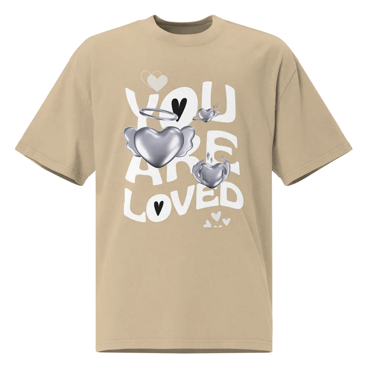 You are loved faded Tee product image (2)