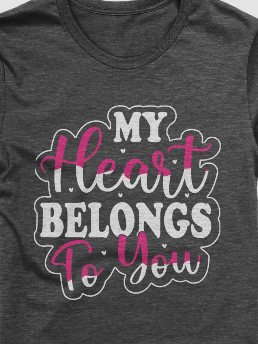 My Heart Belongs To You T-Shirt product image (2)