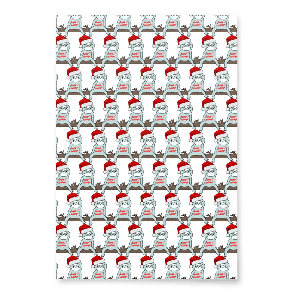 Have a happy Merry Slothy Christmas holiday! product image (1)