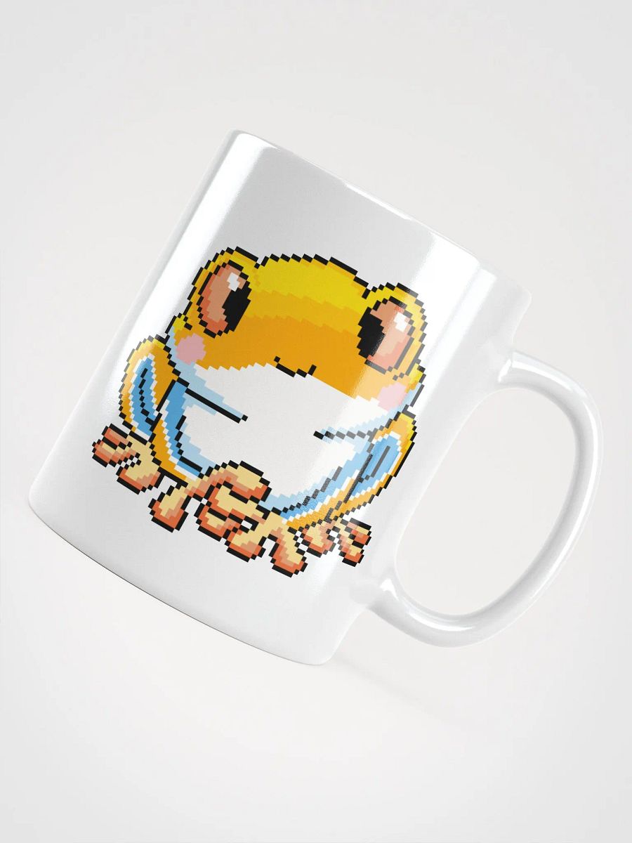 Yellow Rip the Frog White Glossy Mug product image (5)