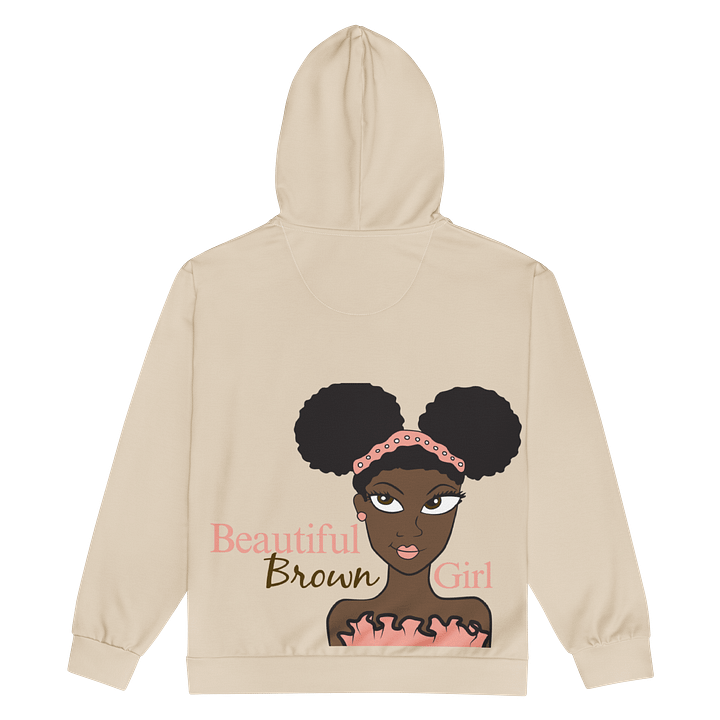 Beautiful Brown Girl Signature Hoodie - The Bliss Collection product image (2)