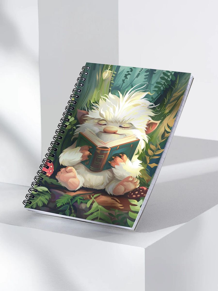 Carnet Troll Blanc product image (4)