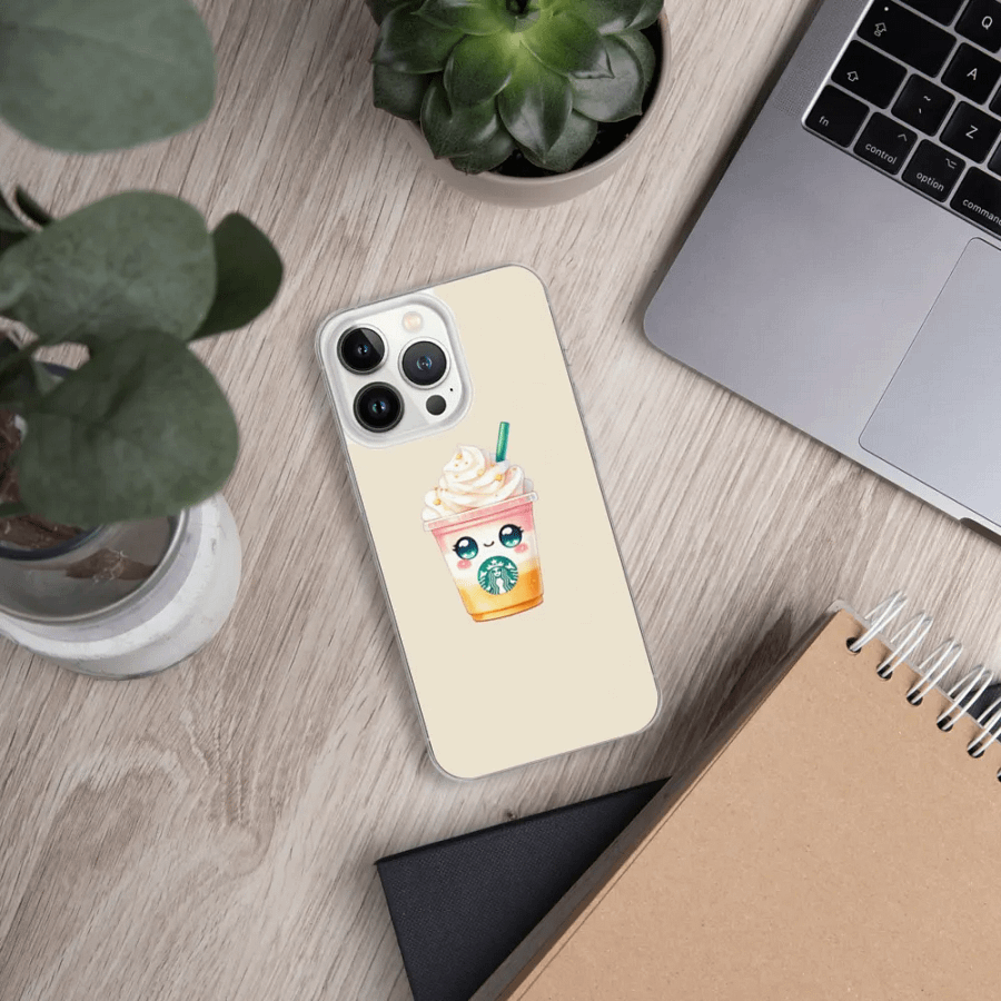 Starbucks Drink Cartoon iPhone Case product image (31)