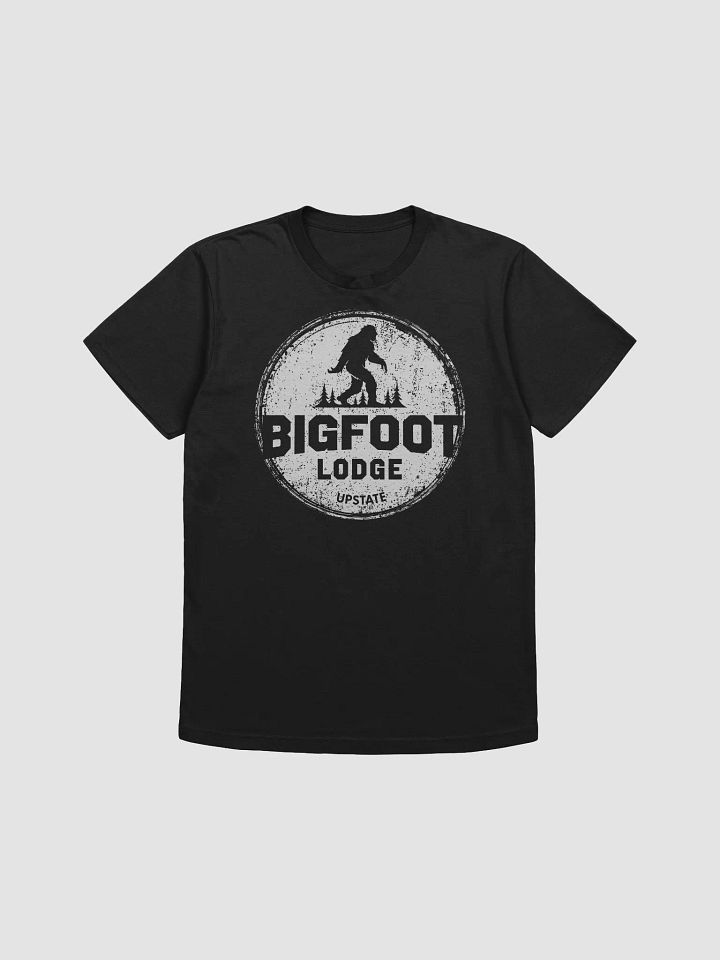 Bigfoot Lodge Upstate Black Supersoft Tee product image (1)