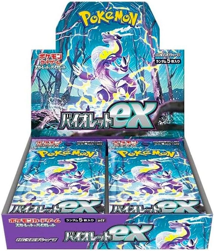 Pokemon Violet EX Booster BOX (30 Packs) (Japanese Pokemon TCG) product image (1)