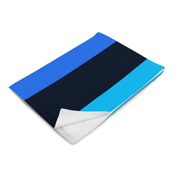 Blue Block Blanket product image (2)