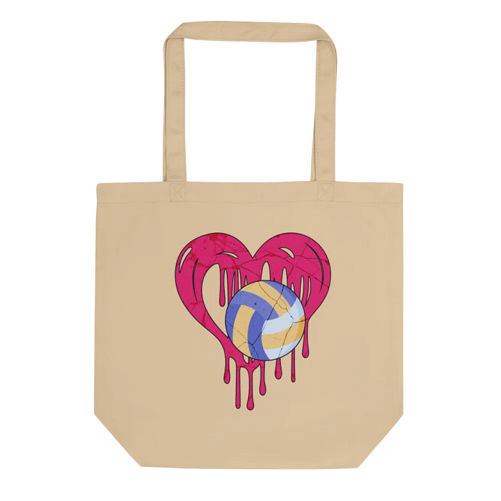 Heart Volleyball Melting Love Eco Tote product image (1)