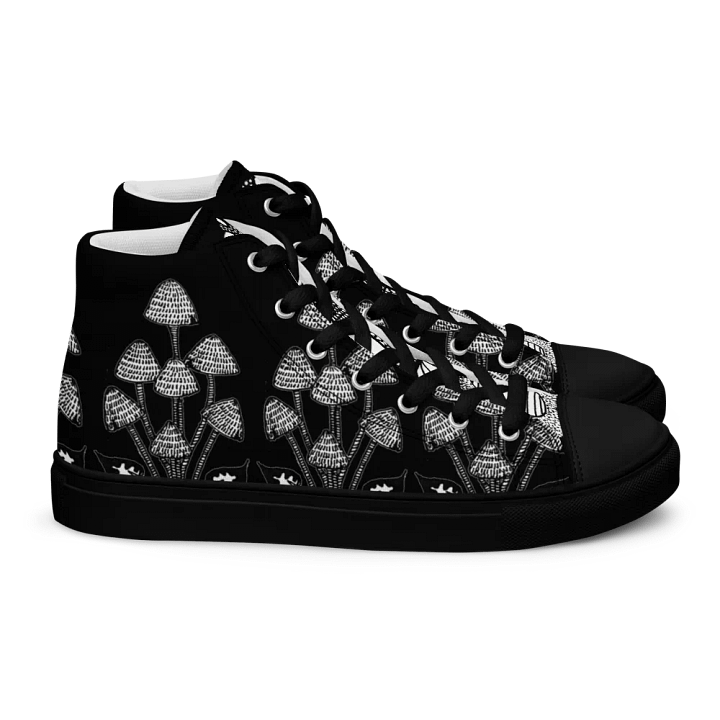 Striped Mushroom Men's High Tops product image (2)