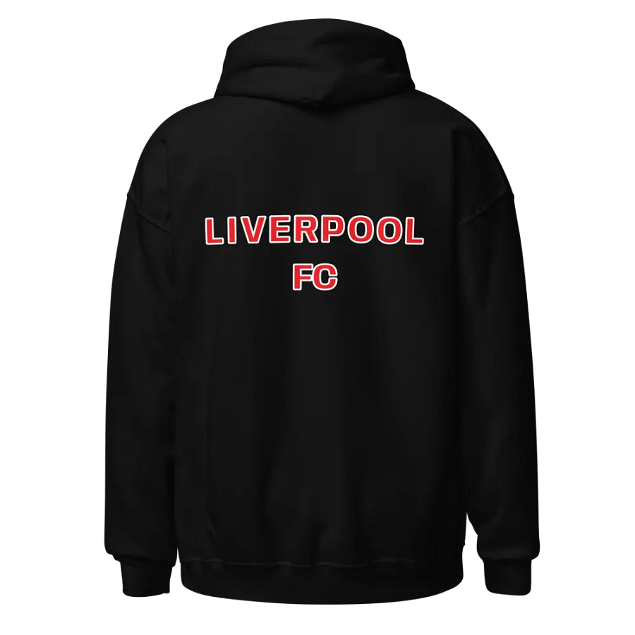 LIVERPOOL FC - TEA UNISEX HOODIE (BLACK) product image (1)
