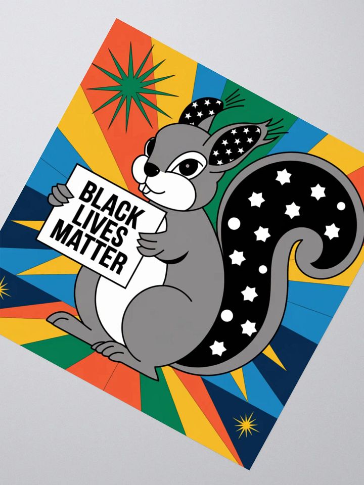 Colorful Black Lives Matter Sticker Set product image (7)