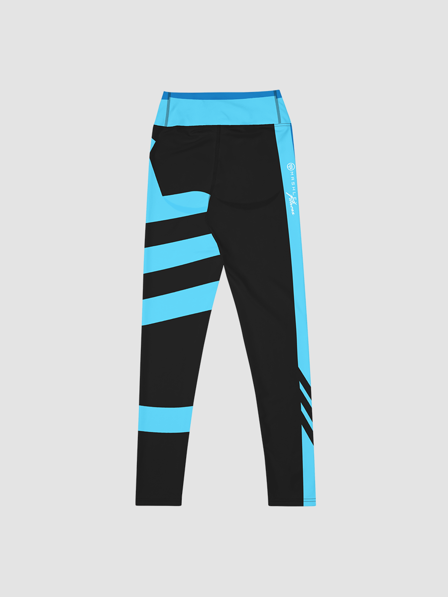 Smashley Fitness - Fitness Blue Yoga Leggings product image (9)