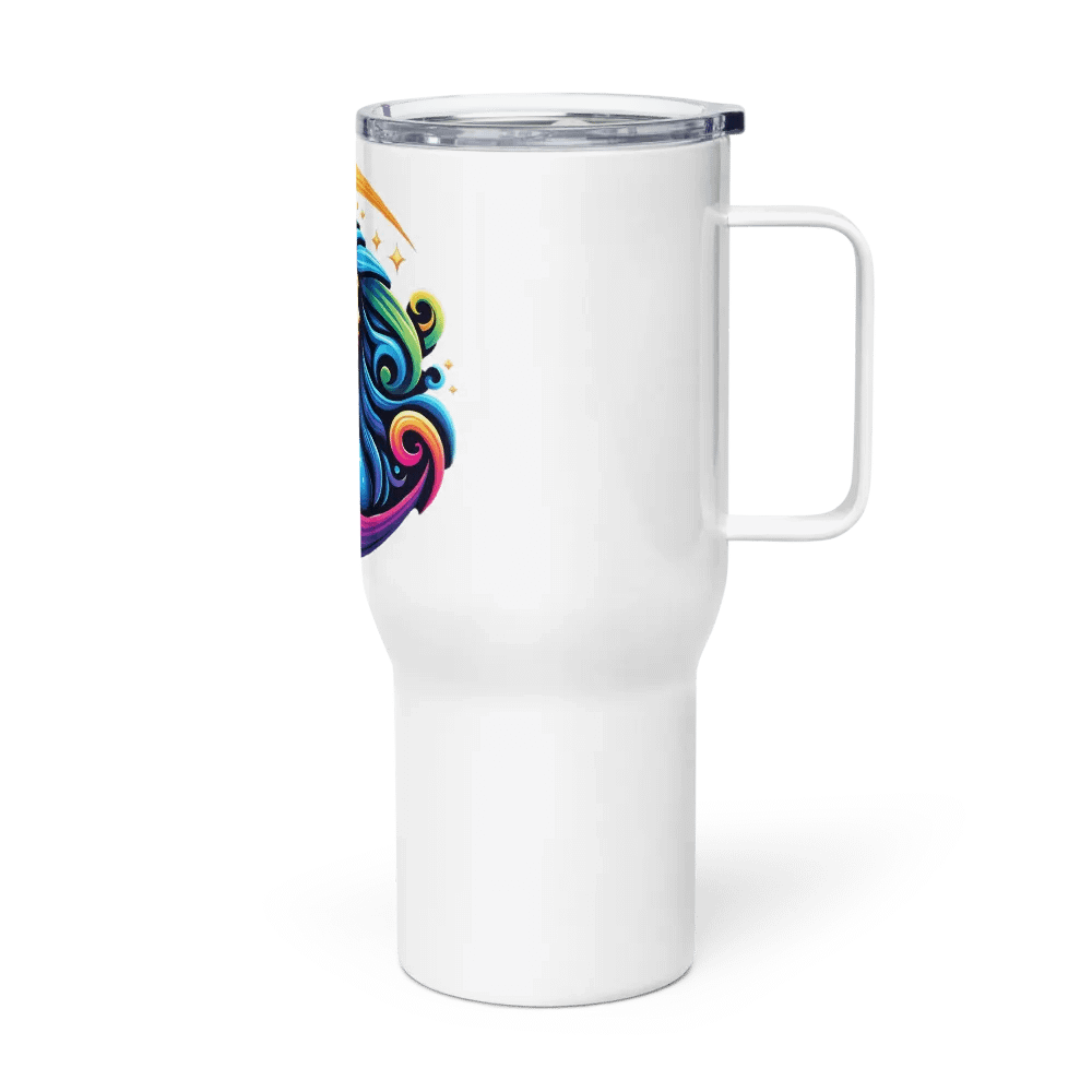 Celestial Crescent Moon Travel Mug product image (4)