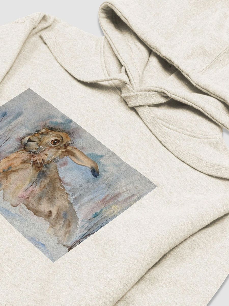 Winter Hare Watercolor Hoodie product image (3)