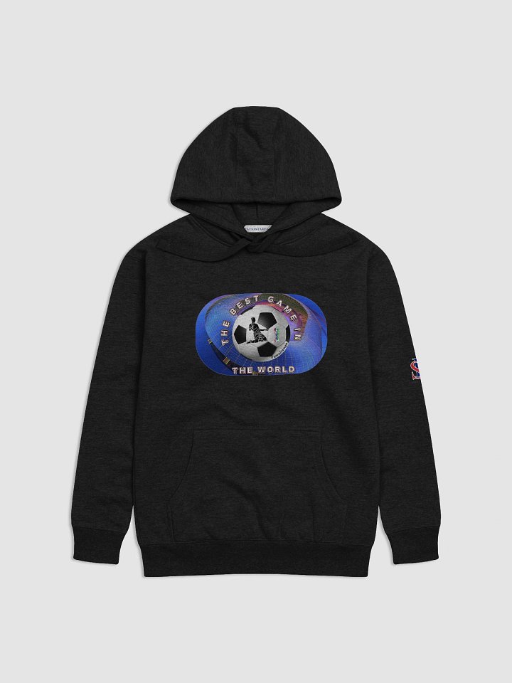 The Best Game in the World” Hoodie – soccer Stadium, World Cup & Soccer Player Design Premium Hoodie product image (1)