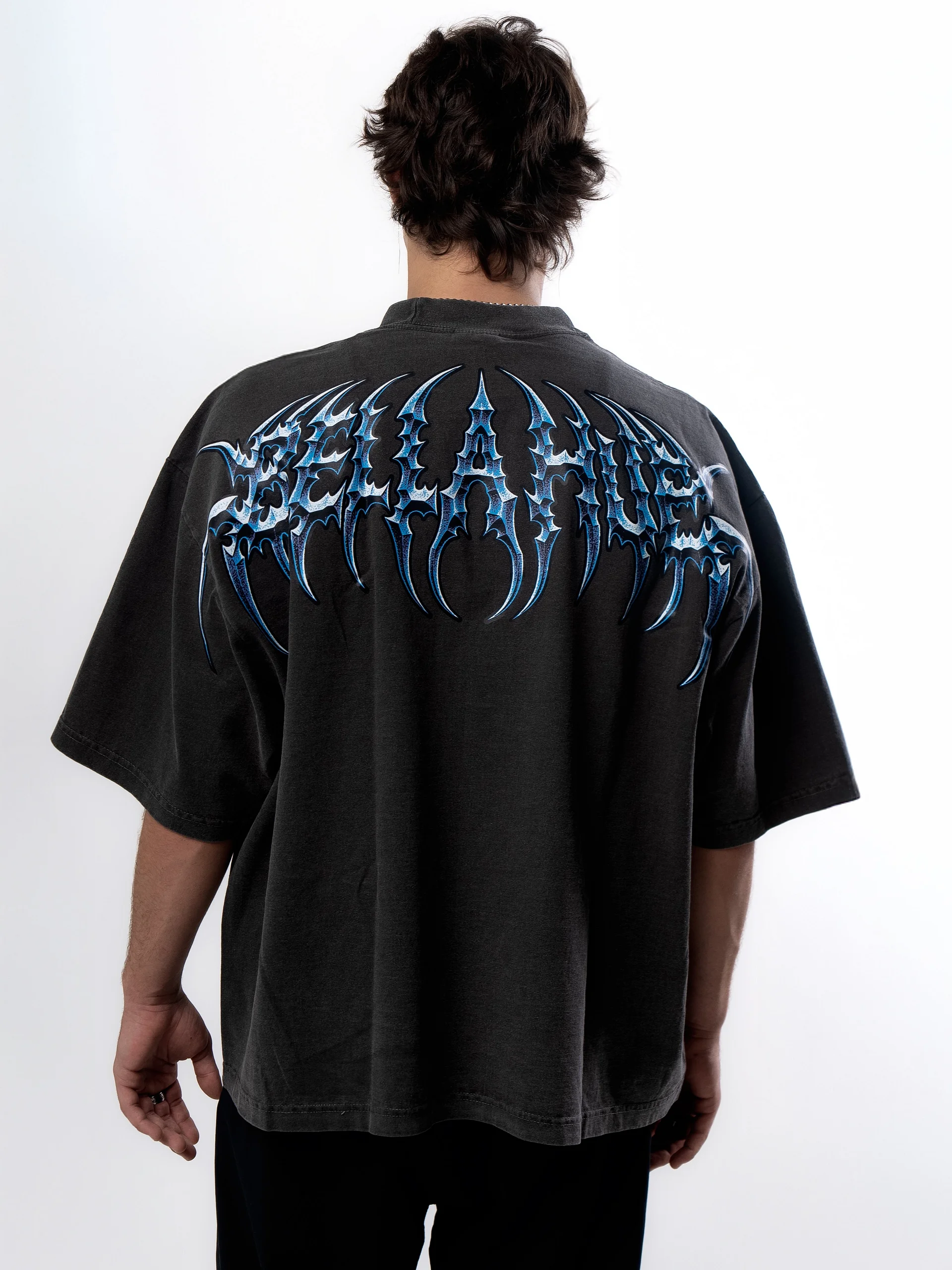 Silence Oversized Graphic Tee product image (6)