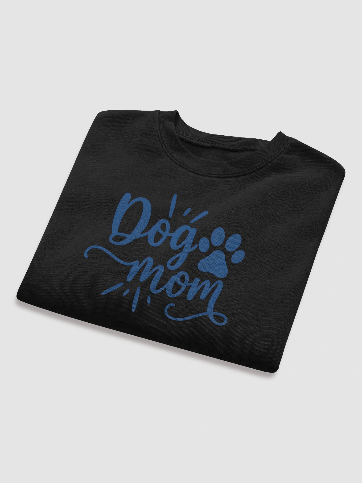 Dog Mom Crop Top with Paw Print | Handwritten Style Pet Lover Tee | Cute Gift for Dog Moms product image (8)