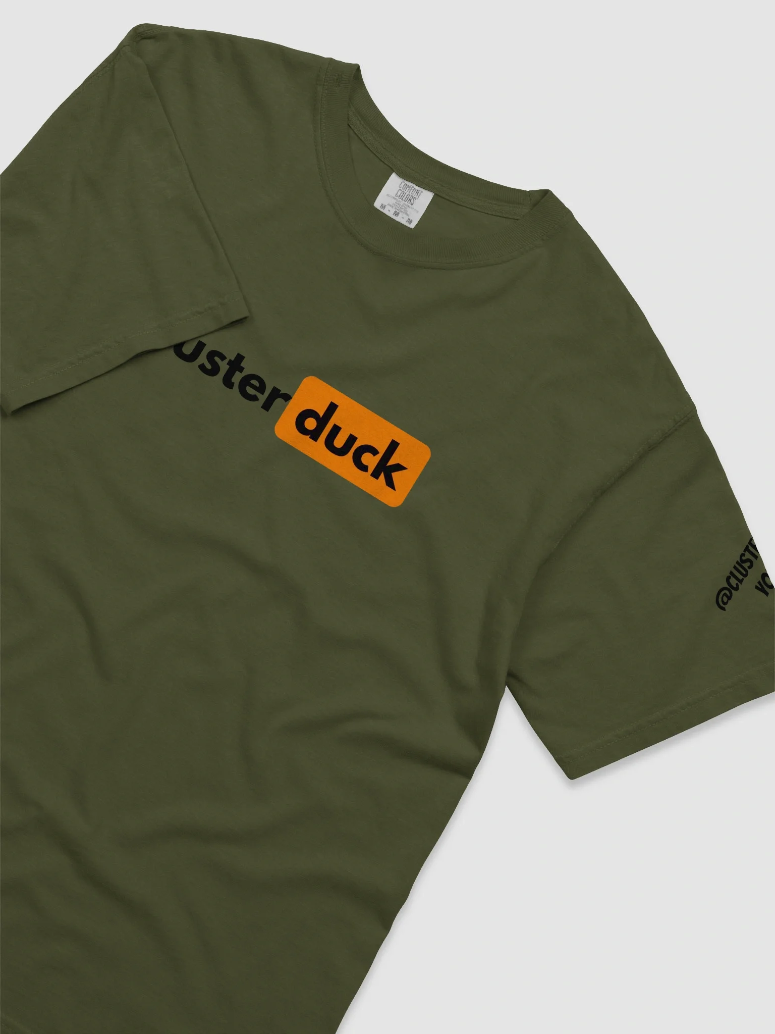 Cluster Duck Black and Orange logo Style product image (3)