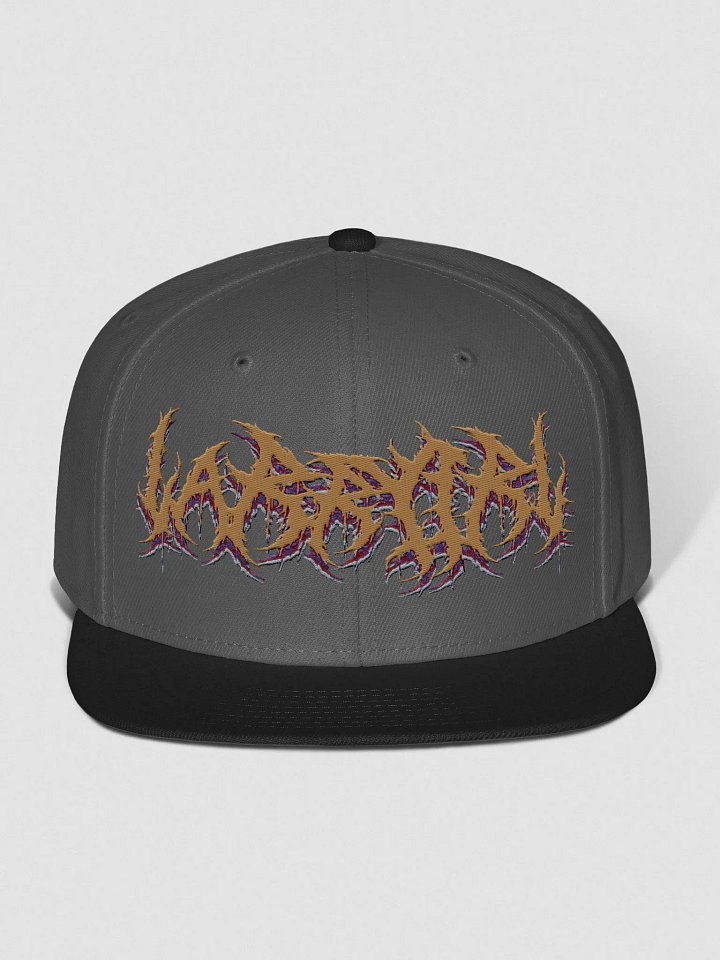 Larry Metal Logo but... on a Snapback Cap product image (1)