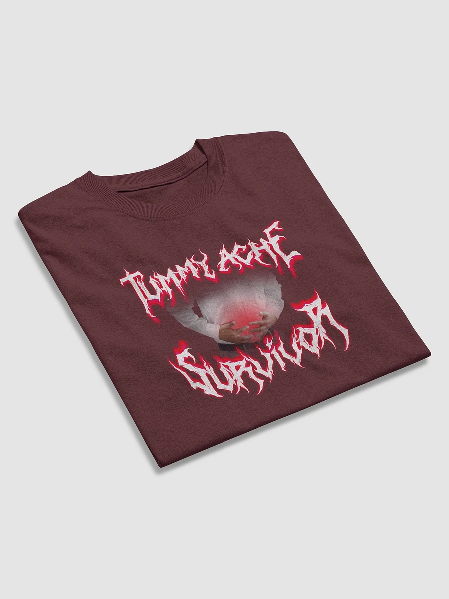 Tummy ache survivor metal T-shirt product image (10)