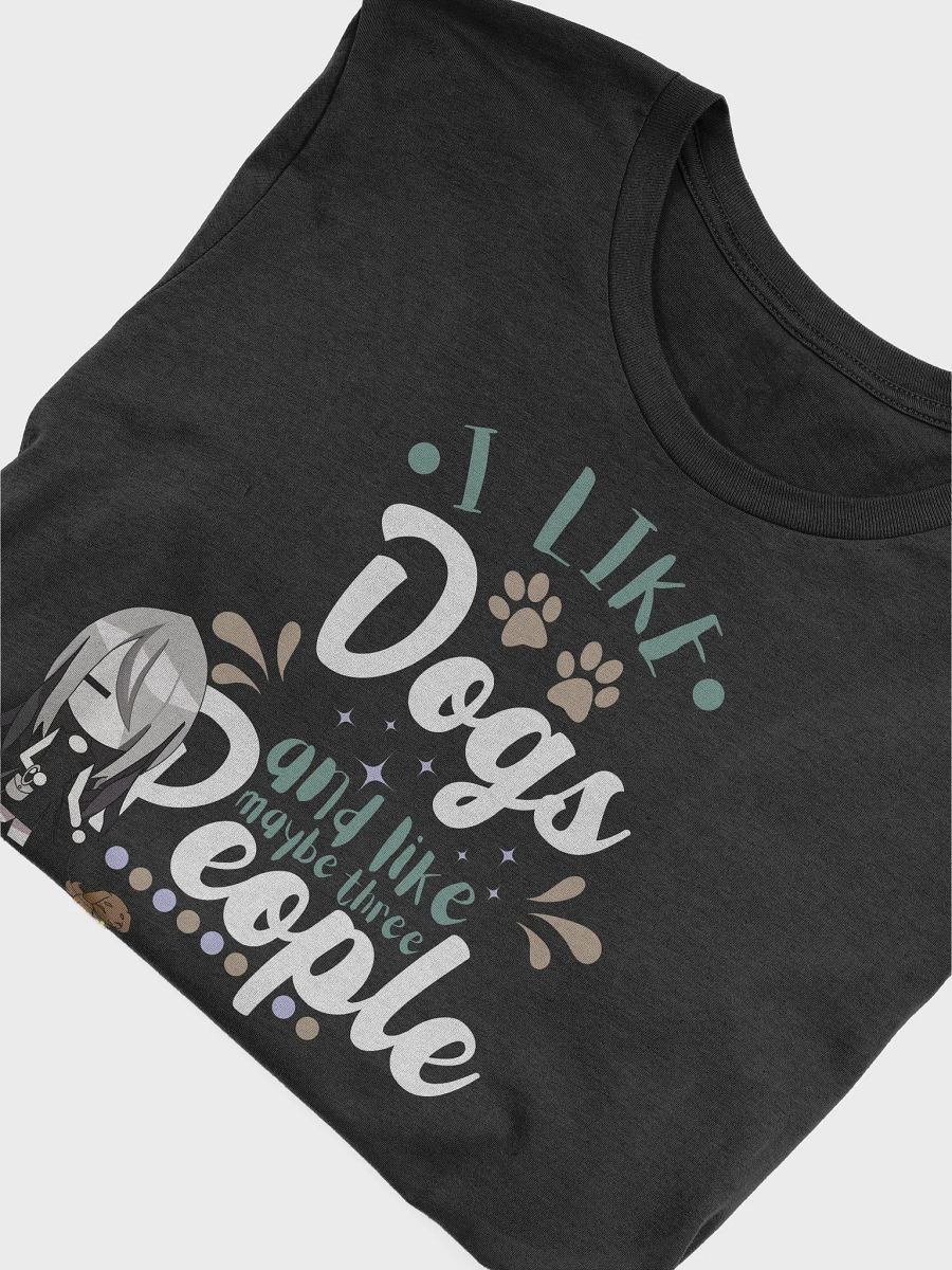 Dog lover introvert t-shirt - Puppy Company in Black by RyleeB product image (4)