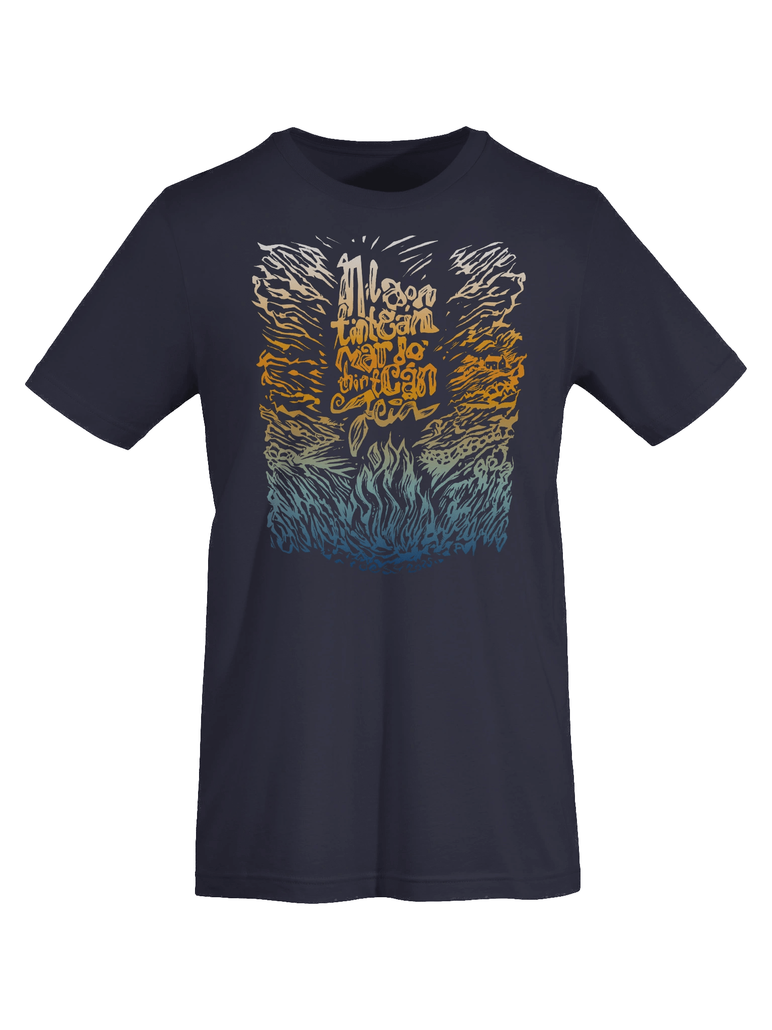 Níl aon tinteán mar do thinteán féin - Colour - Bella+Canvas Supersoft T-Shirt (Front Patch) product image (55)
