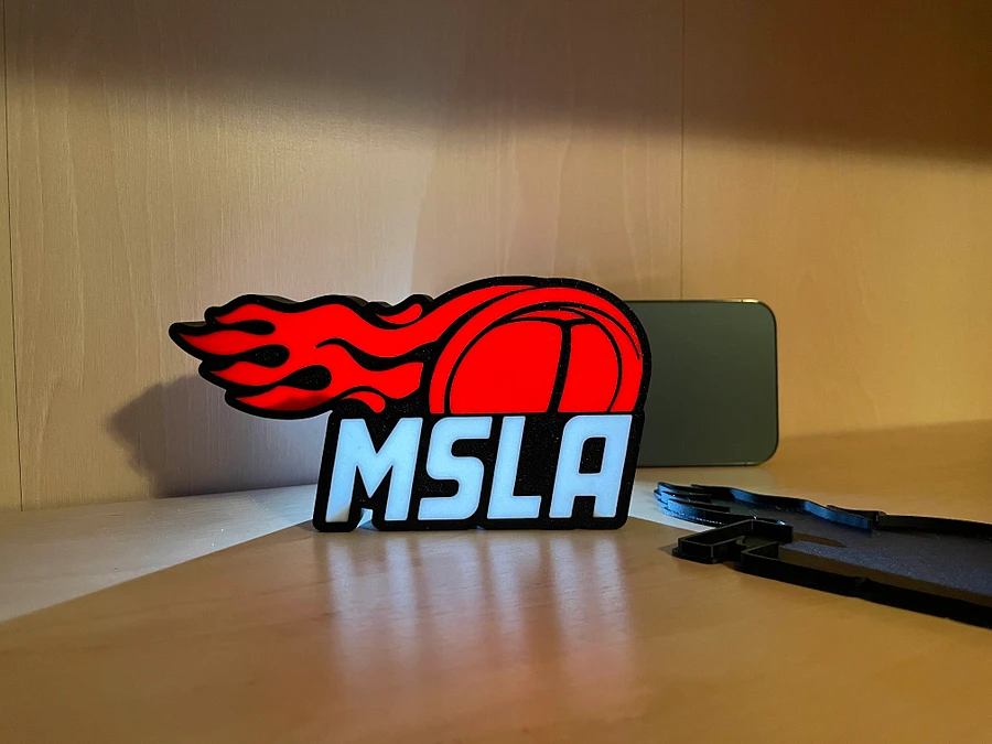 MSLA Racing Logo Lightbox - Red product image (3)