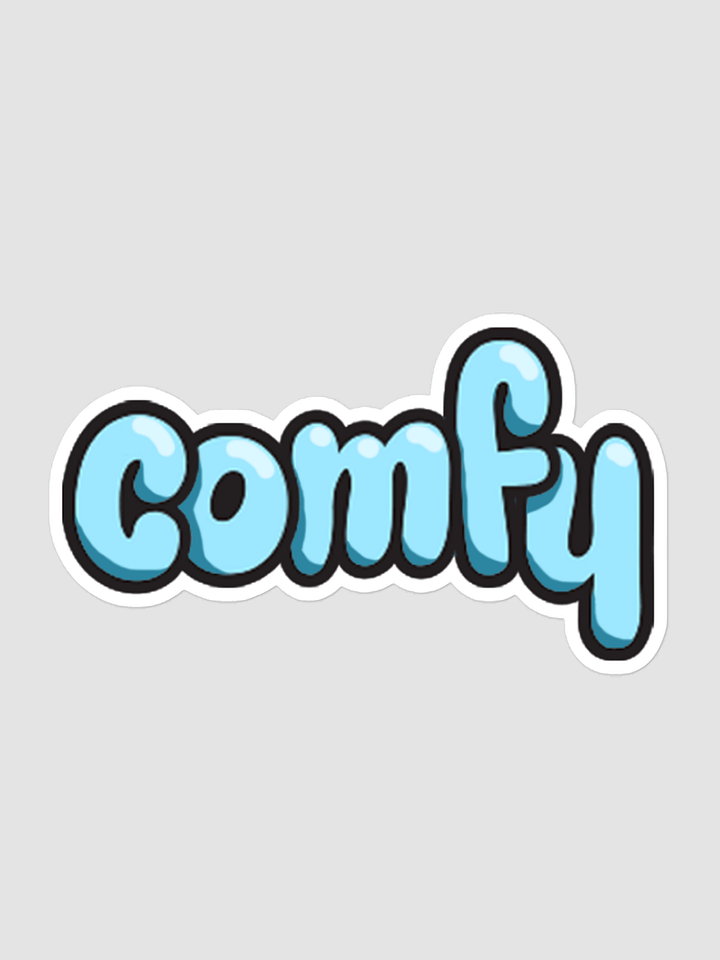 Comfy Bubble-free stickers product image (1)