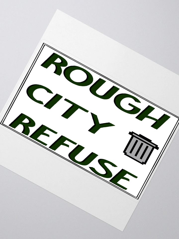 Rough City Refuse Sticker product image (2)