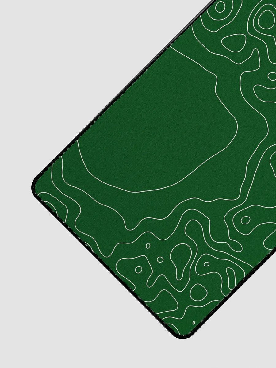 Dark Green Topo StockedUp Mousepad product image (3)