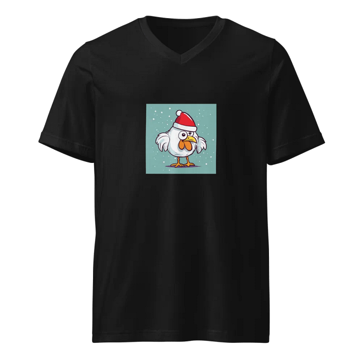 Santa Cluck V-Neck Tee product image (1)
