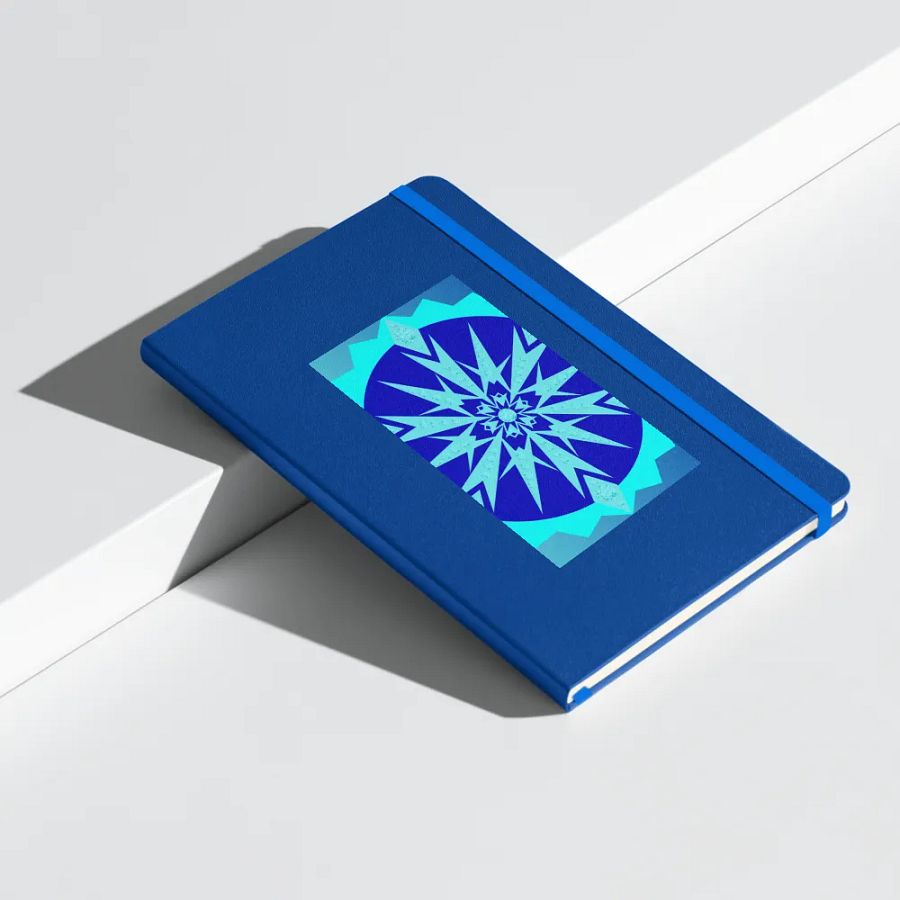 snowflake Hardcover Notebook product image (12)