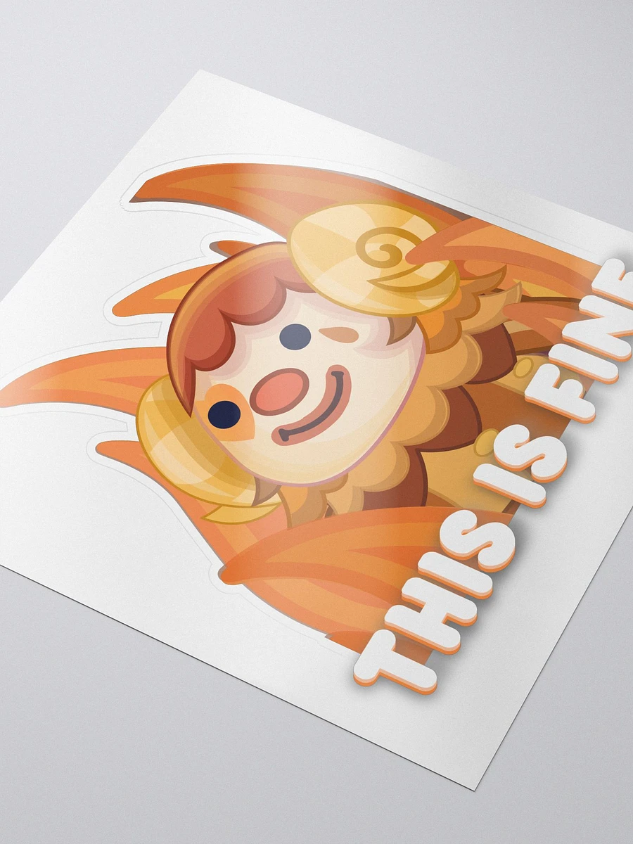 This is fine sticker product image (3)