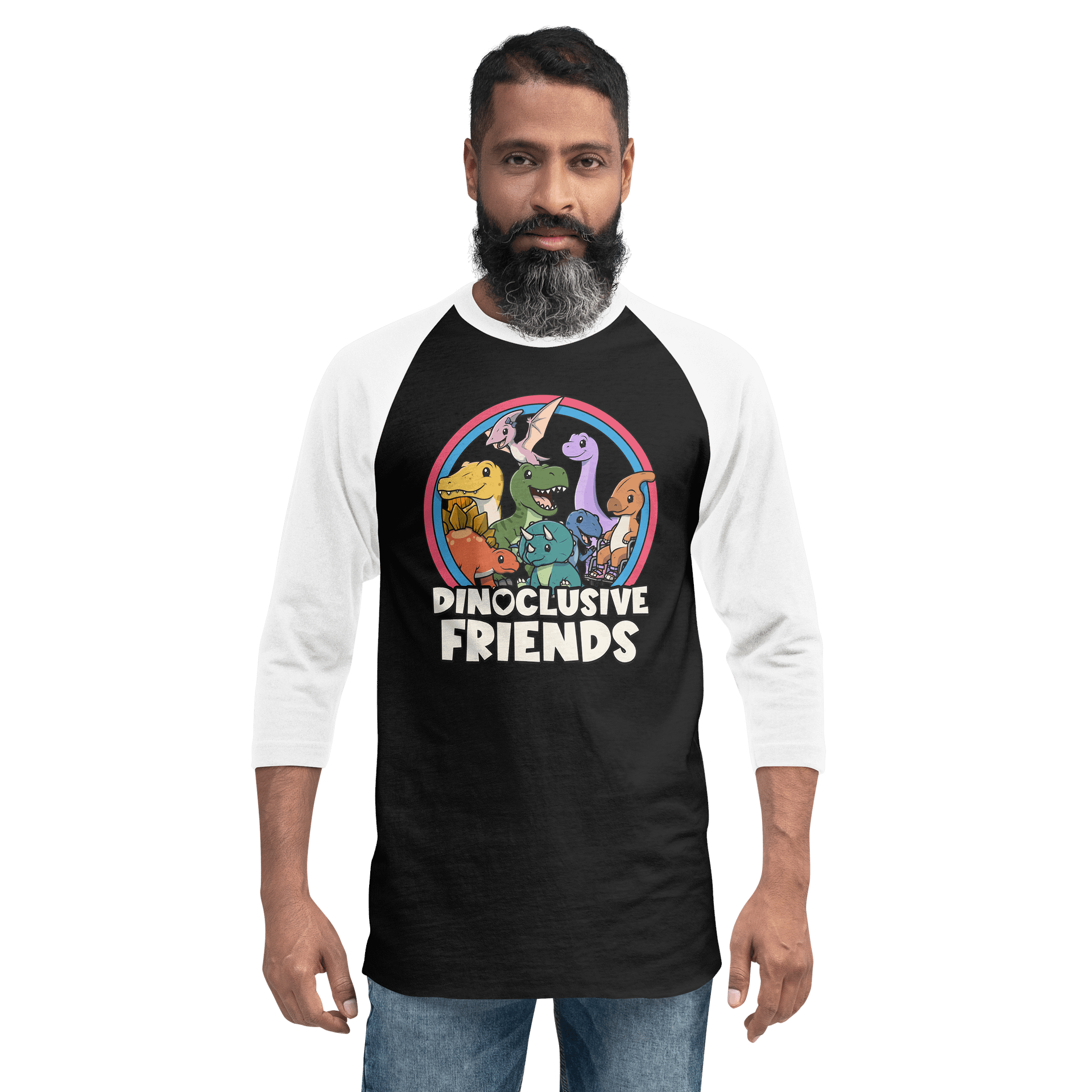 Dinoclusive Friends - Raglan Tee product image (7)