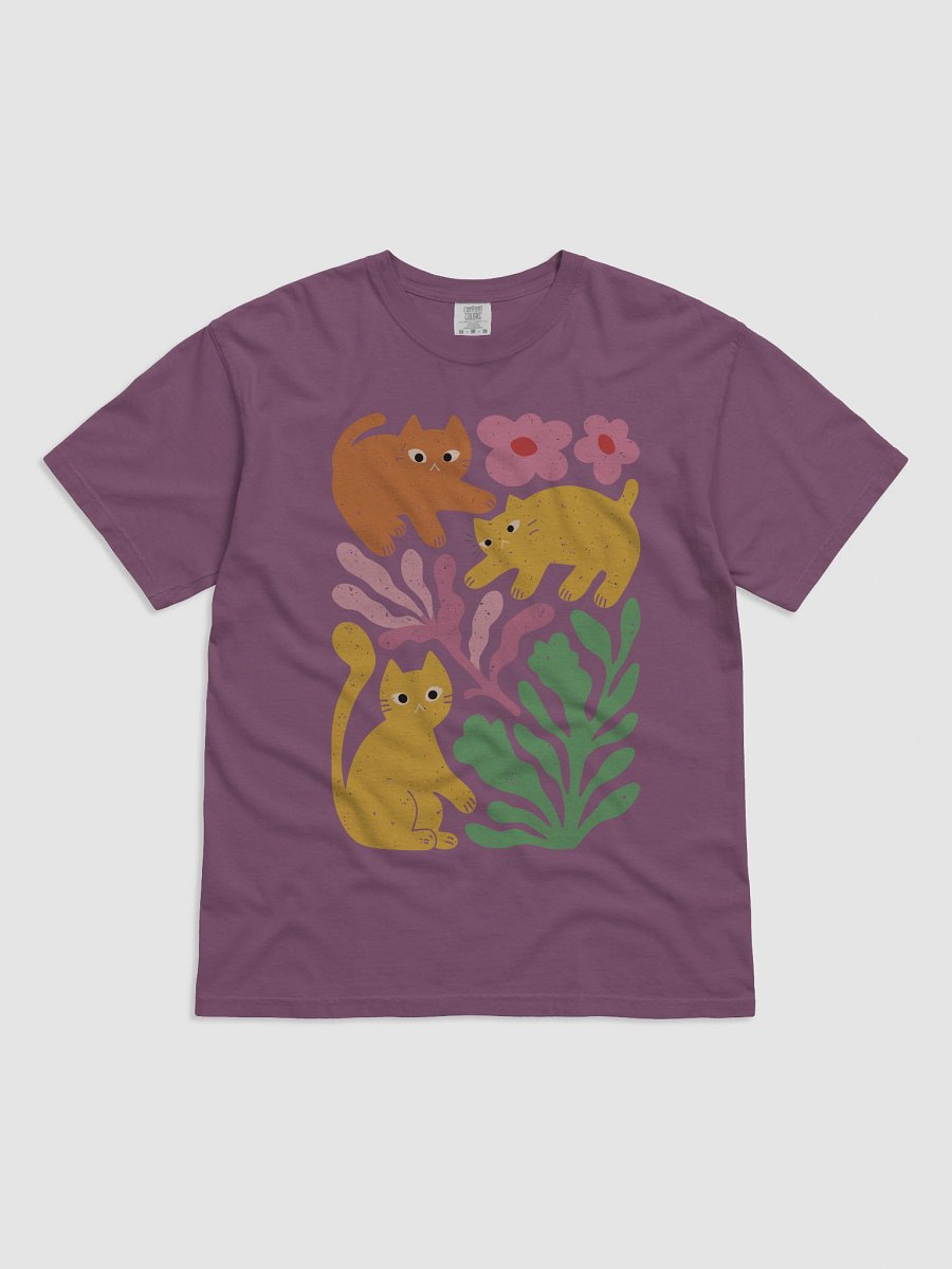 Whimsical Feline Trio T-Shirt product image (3)