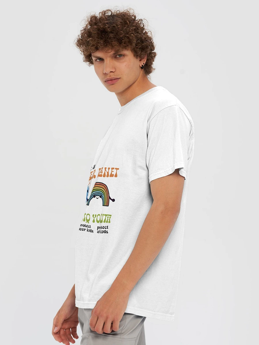 Create a kinder planet T-shirt product image (6)