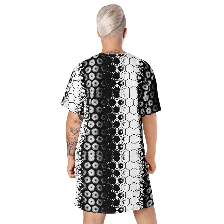 Black and White, T-Shirt Dress, Summer Dress product image (11)